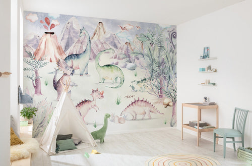 Komar Vlies Fototapete Iax8 0037 Dino Playground Interieur | Yourdecoration.at