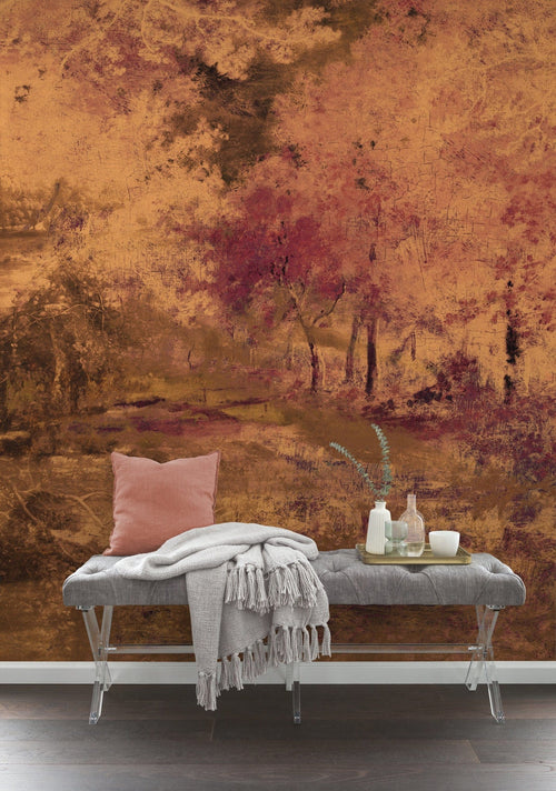 Komar Vlies Fototapete Inx4 027 Autumna Interieur | Yourdecoration.at