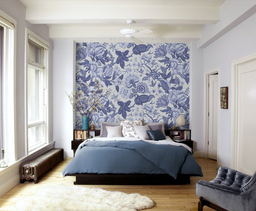 Komar Vlies Fototapete Inx4 034 Bleuet Interieur | Yourdecoration.at