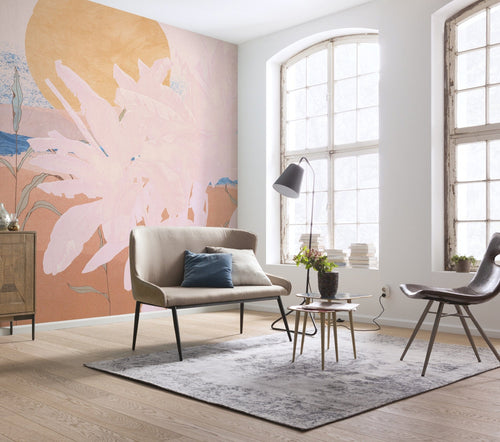 Komar Vlies Fototapete Inx5 091 Platanos Pink Interieur | Yourdecoration.at