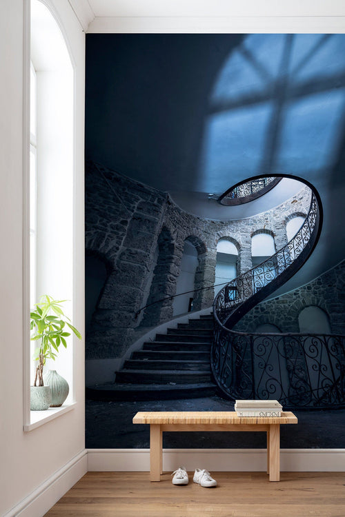Komar Vlies Fototapete Shx4 140 The Forgotten Chateau Interieur | Yourdecoration.at