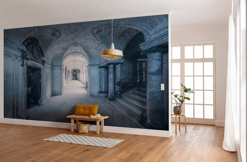 Komar Vlies Fototapete Shx8 153 Villa Blue Interieur | Yourdecoration.at