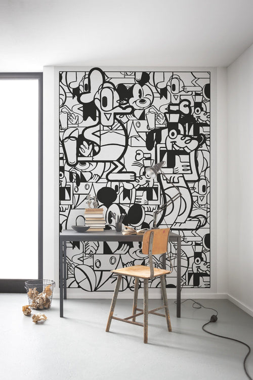 Komar Vlies Fototapete Iadx4 058 Mickey Constructive Interieur | Yourdecoration.at