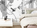 Komar Vlies Fototapete Inx8 082 Croissances Monochrome Detail | Yourdecoration.at