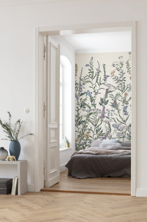 Komar Vlies Fototapete X4 1011 Flowering Herbs Interieur | Yourdecoration.at