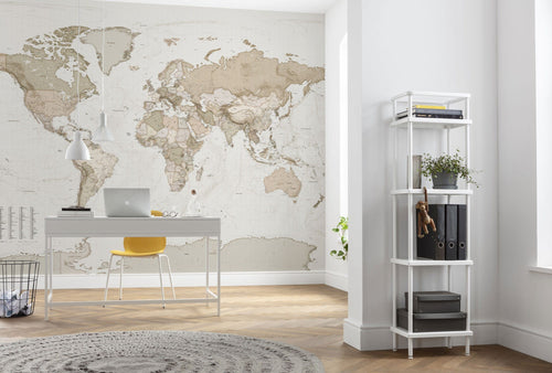 Komar Vlies Fototapete X7 1015 Earth Map Interieur | Yourdecoration.at