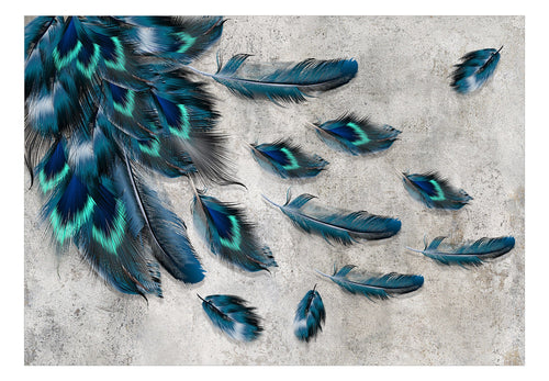 Fototapete - Blown Feathers - Vliestapete