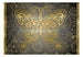 Fototapete - Golden Butterfly - Vliestapete