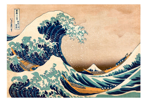 Fototapete - Hokusai the Great Wave Off Kanagawa Reproduction - Vliestapete