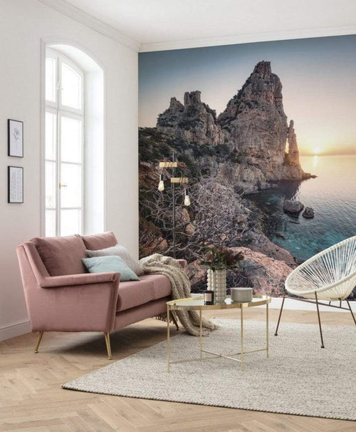 Komar Colors of Sardegna Vlies Fototapete 250x280cm 5 bahnen Sfeer | Yourdecoration.de