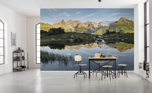 Komar Allgäu Spiegel Vlies Fototapete 450x280cm 9 bahnen Sfeer | Yourdecoration.de