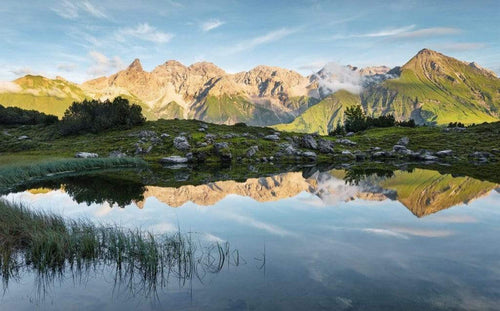 Komar Allgäu Spiegel Vlies Fototapete 450x280cm 9 bahnen | Yourdecoration.de