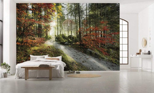 Komar Feuerzungen Vlies Fototapete 450x280cm 9 bahnen Sfeer | Yourdecoration.de