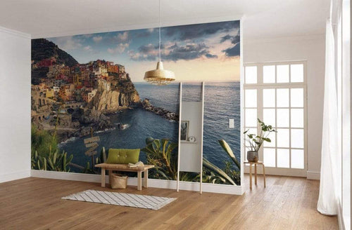 Komar The Picturesque Village Vlies Fototapete 450x280cm 9 bahnen Sfeer | Yourdecoration.de