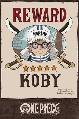 Poster One Piece Wanted Koby Cross Guild 61x91 5cm GBYDCOA009 | Yourdecoration.at