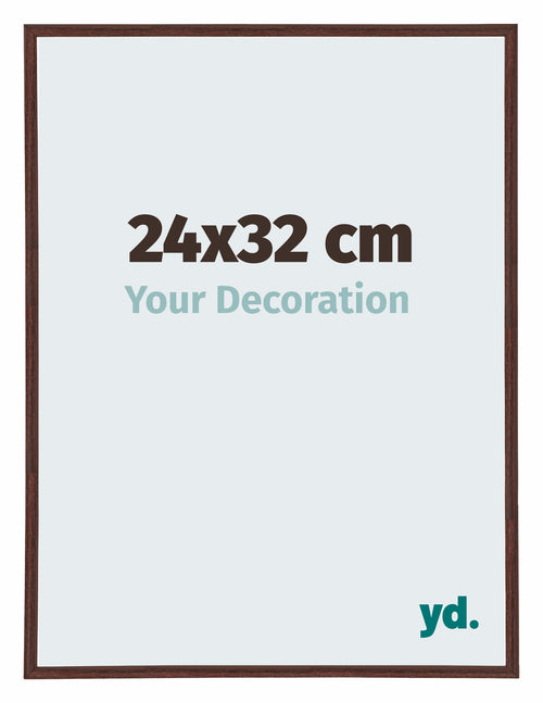 Annecy Kunststoff Bilderrahmen 24x32cm Braun Vorne Messe | Yourdecoration.at
