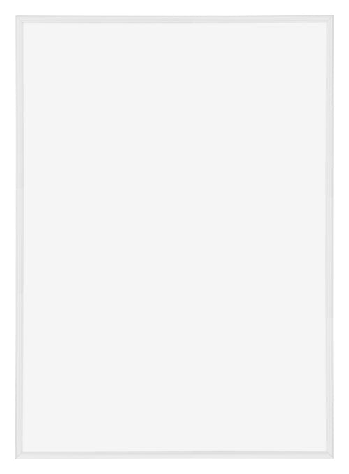 Annecy Kunststoff Bilderrahmen 49x68cm Weiss Hochglanz Vorne | Yourdecoration.at