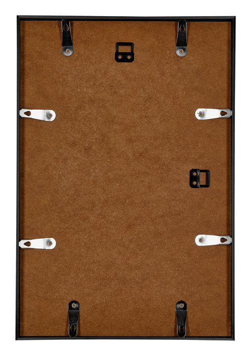 Austin Aluminium Bilderrahmen 32x45cm Schwarz Hochglanz Ruckseite | Yourdecoration.at