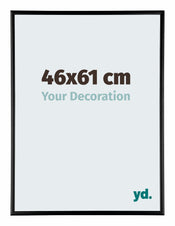 Austin Aluminium Bilderrahmen 46x61cm Schwarz Hochglanz Vorne Messe | Yourdecoration.at