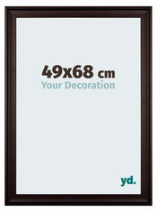 Birmingham Holz Bilderrahmen 49x68cm Braun Vorne Messe | Yourdecoration.at