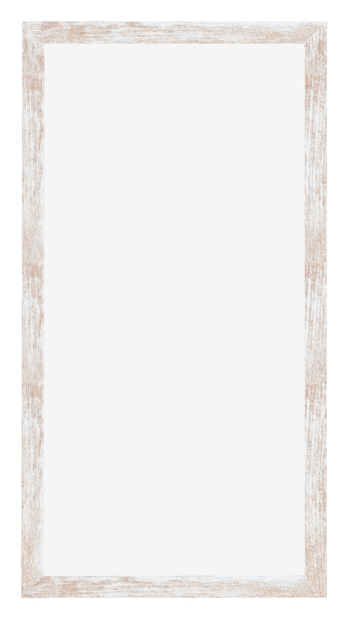 Catania MDF Bilderrahmen 50x100cm White Wash Vorne | Yourdecoration.at