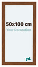 Como MDF Bilderrahmen 50x100cm Eiche Rustikal Vorne Vorne | Yourdecoration.at