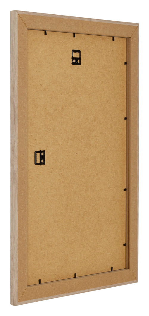Como MDF Bilderrahmen 50x75cm Eiche Hell Ruckseite Schrag | Yourdecoration.at