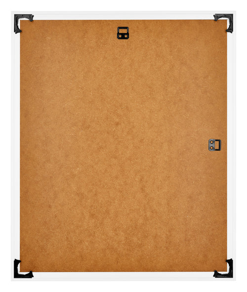 Evry Kunststoff Bilderrahmen 25x30cm Weiss Hochglanz Ruckseite | Yourdecoration.at