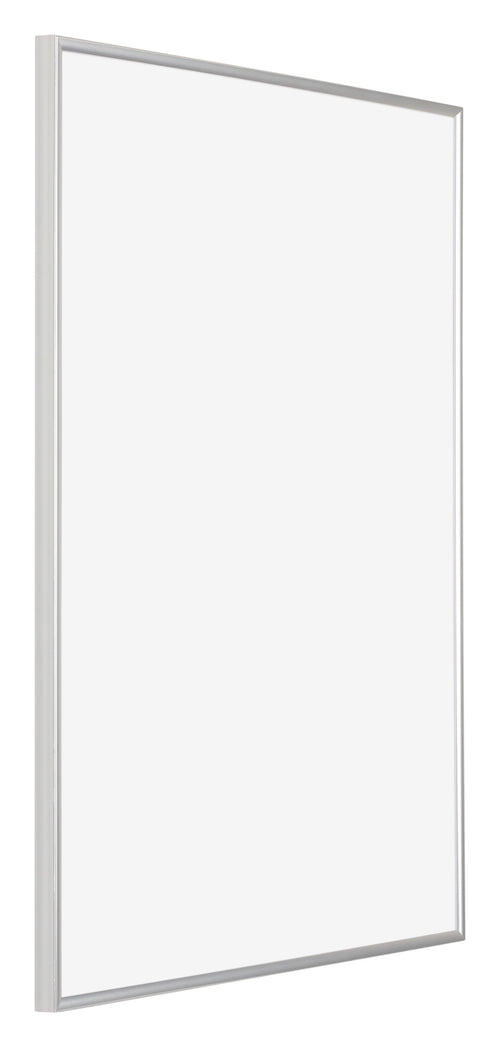 Evry Kunststoff Bilderrahmen 36x48cm Silber Vorne Schrag | Yourdecoration.at