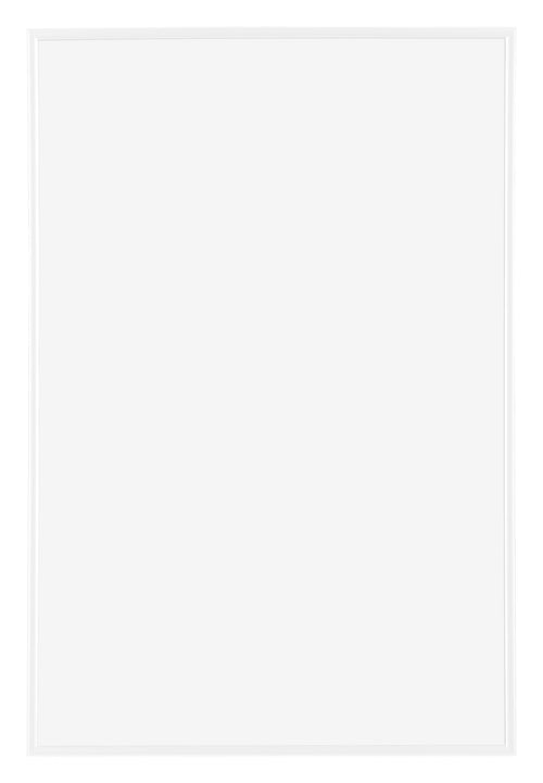 Evry Kunststoff Bilderrahmen 40x60cm Weiss Hochglanz Vorne | Yourdecoration.at