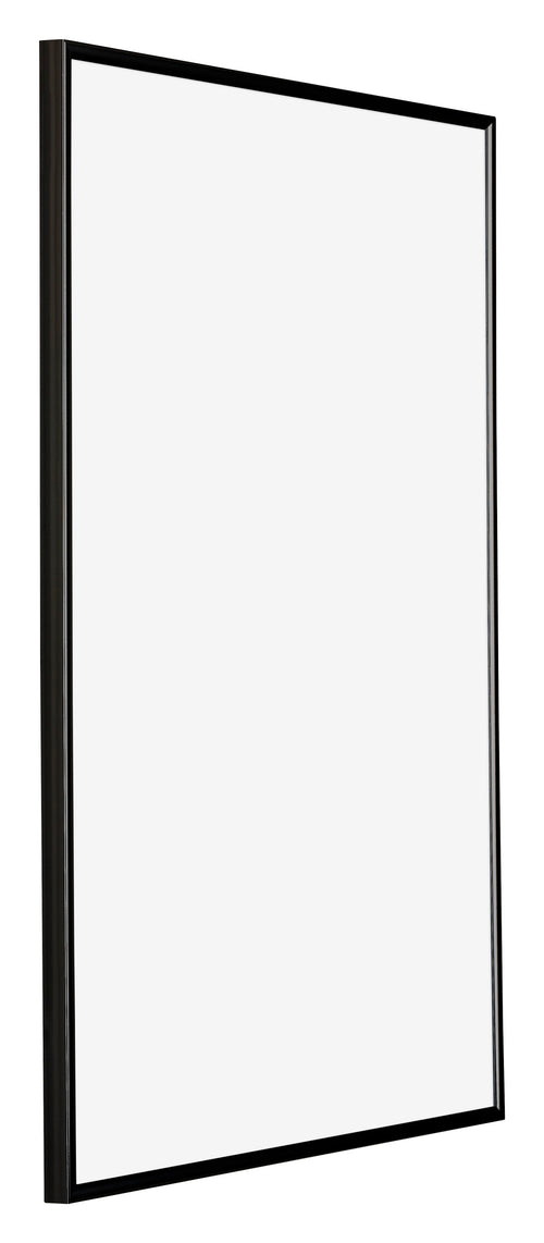 Evry Kunststoff Bilderrahmen 61x91 5cm Schwarz Hochglanz Vorne Schrag | Yourdecoration.at