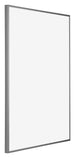 Kent Aluminium Bilderrahmen 67x98cm Platin Vorne Schrag | Yourdecoration.at