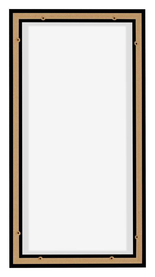 Lyon MDF Schattenfugenrahmen 1 2 Schwarz Matt Ruckseite | Yourdecoration.at