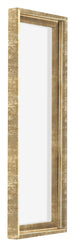 Lyon MDF Schattenfugenrahmen 1 3 Gold Antik Vorne Schrag | Yourdecoration.at