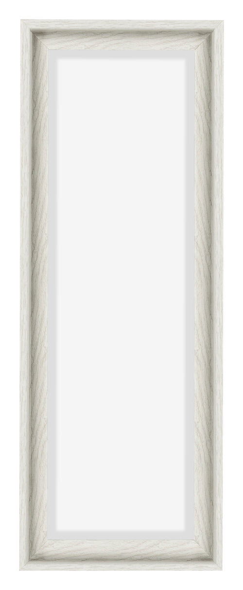 Lyon MDF Schattenfugenrahmen 1 3 White Wash Vorne | Yourdecoration.at