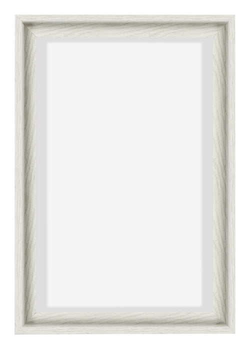 Lyon MDF Schattenfugenrahmen 2 3 White Wash Vorne | Yourdecoration.at