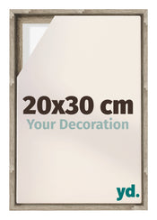 Lyon MDF Schattenfugenrahmen 20x30cm Sonoma Eiche Vorne Messe | Yourdecoration.at