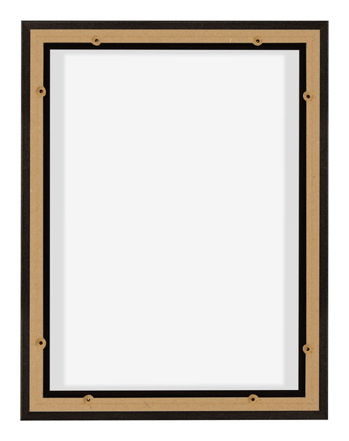 Lyon MDF Schattenfugenrahmen 3 4 Eiche Dunkel Ruckseite | Yourdecoration.at