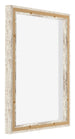 Lyon MDF Schattenfugenrahmen 4 5 Weiss Vintage Ruckseite Schrag | Yourdecoration.at