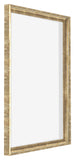 Lyon MDF Schattenfugenrahmen 5 7 Gold Antik Vorne Schrag | Yourdecoration.at