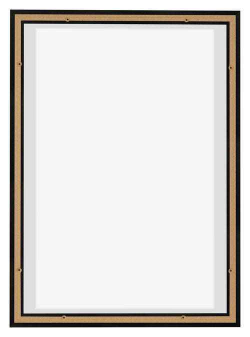 Lyon MDF Schattenfugenrahmen 5 7 Schwarz Matt Ruckseite | Yourdecoration.at