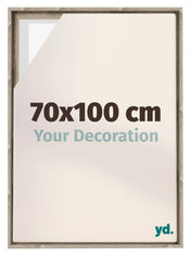 Lyon MDF Schattenfugenrahmen 70x100cm Sonoma Eiche Vorne Messe | Yourdecoration.at