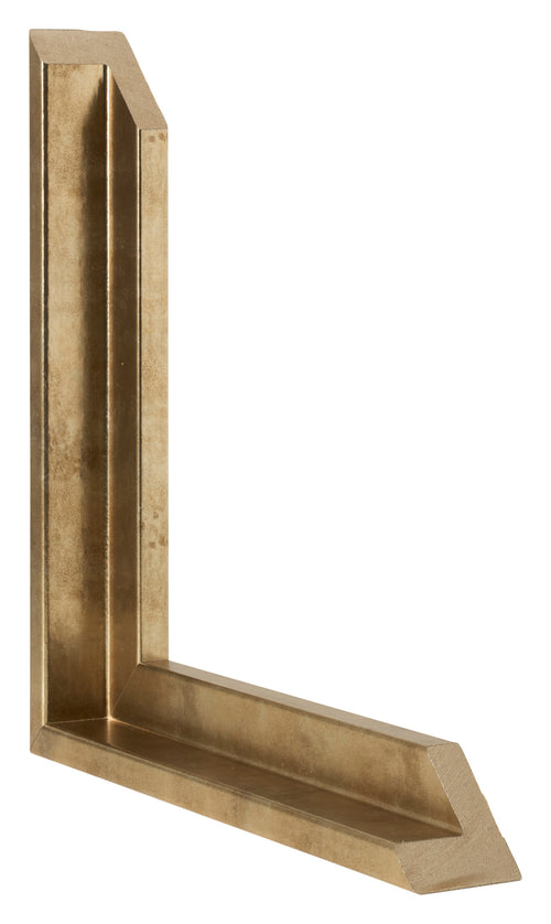 Lyon MDF Schattenfugenrahmen Gold Antik Querschnitte | Yourdecoration.at