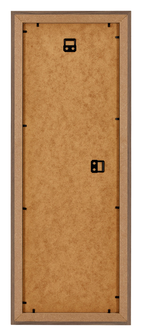Mura MDF Bilderrahmen 25x75cm Nussbaum Dunkel Ruckseite | Yourdecoration.at