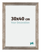 Mura MDF Bilderrahmen 30x40cm Metall Vintage Vorne Messe | Yourdecoration.at