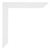 Mura MDF Bilderrahmen 30x40cm Weiss Hochglanz Detail Ecke | Yourdecoration.at