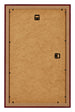 Mura MDF Bilderrahmen 33x48cm Weinrot Gewischt Ruckseite | Yourdecoration.at