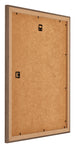 Mura MDF Bilderrahmen 36x49cm Nussbaum Dunkel Ruckseite Schrag | Yourdecoration.at