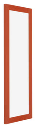 Mura MDF Bilderrahmen 37 5x98cm Orange Vorne Schrag | Yourdecoration.at