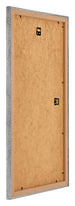 Mura MDF Bilderrahmen 50x100cm Grau Gewischt Rucksteite Schrag | Yourdecoration.at